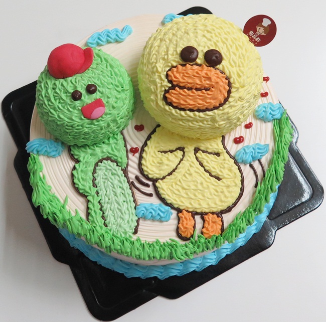 小雞+蟲蟲蛋糕