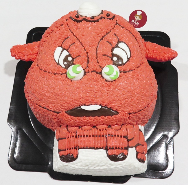 紅舞獅蛋糕