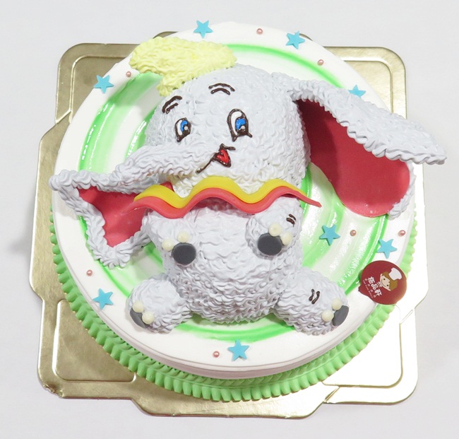 2D飛象蛋糕