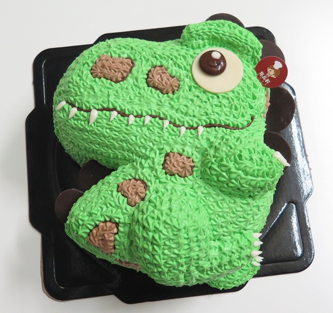 綠恐龍蛋糕